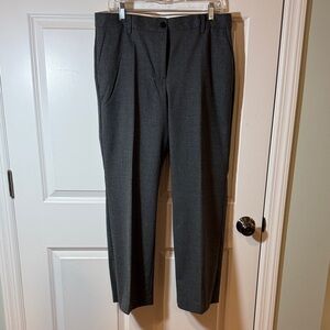 Talbots Woman’s Charcoal Italian Flannel Dress Pants